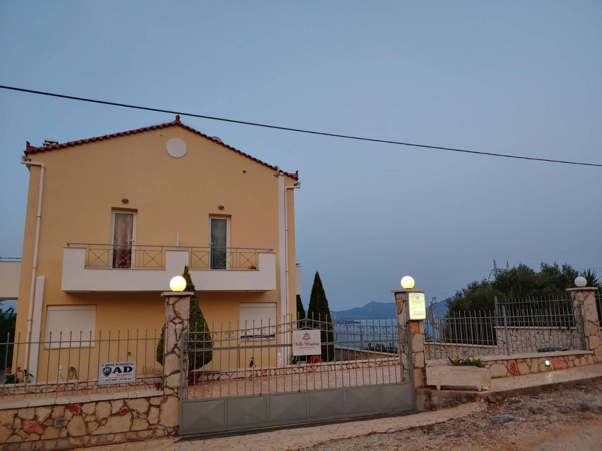 Villa Christine - Maisonettes With Fireplace Aliveri Buitenkant foto